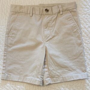 Vineyard Vines Boys Light Khaki Flat Front Shorts
